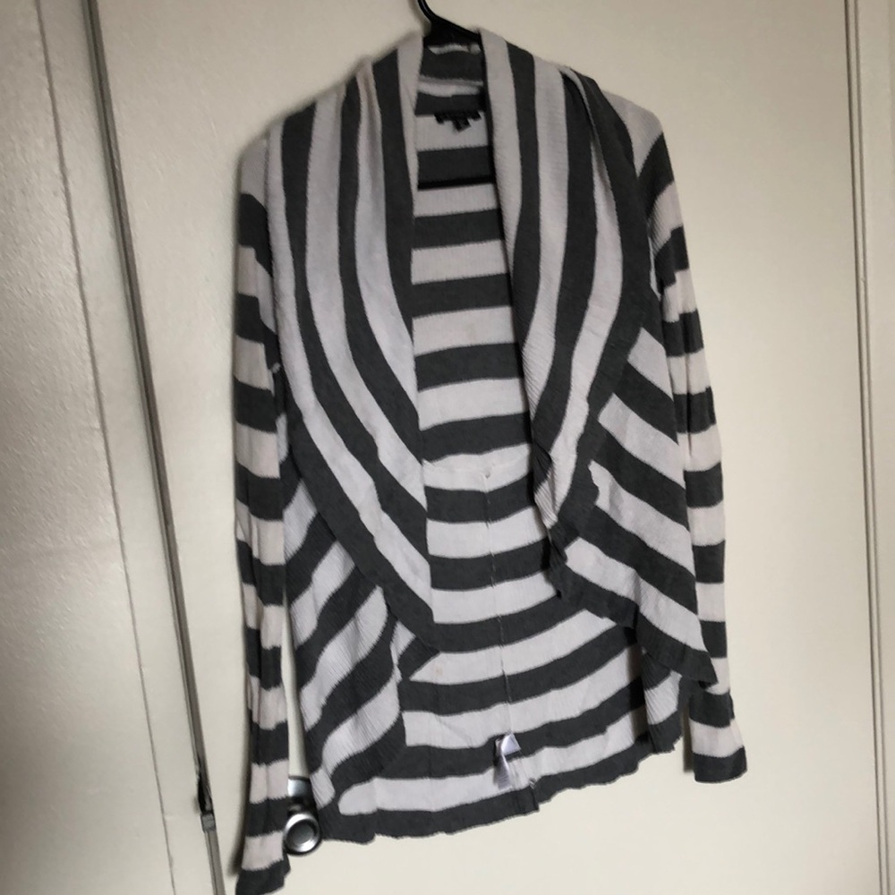 Express Striped Cardigan